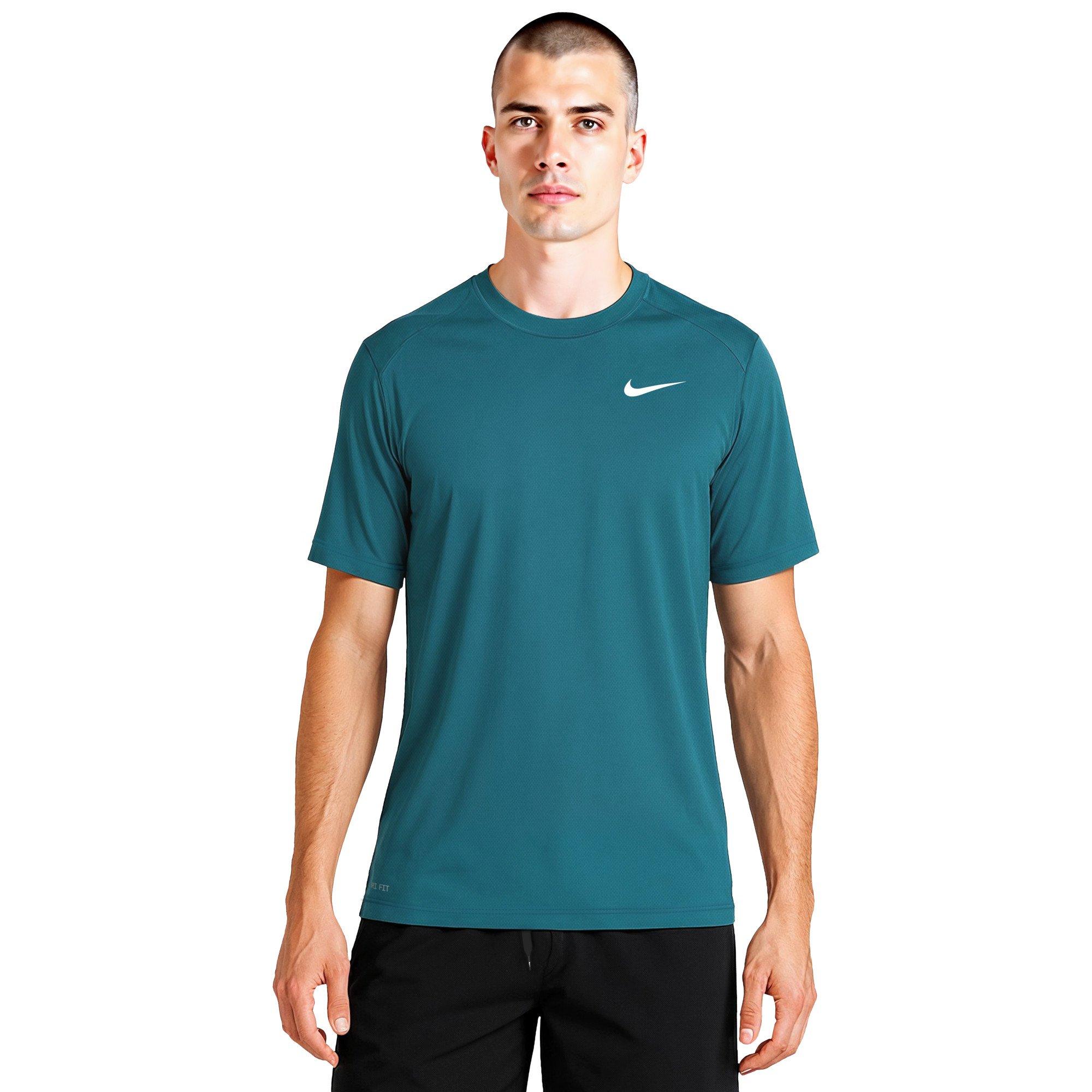 Nike Men's Swim Hydroguard Essential Dri-FIT UV Short Sleeve Shirt